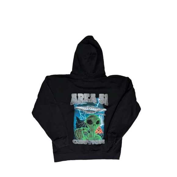 PrettyLittleThings Area 51 Hoodie NWOT - Picture 2 of 3